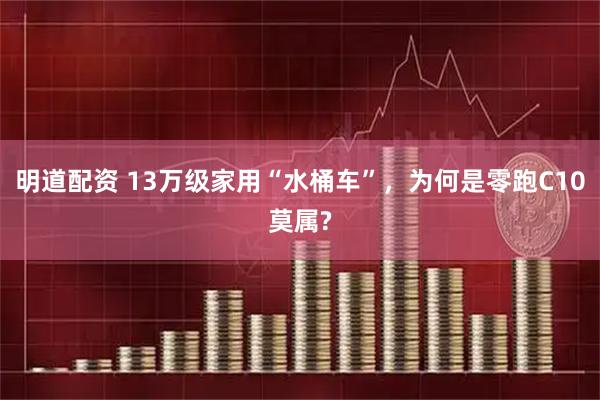 明道配资 13万级家用“水桶车”，为何是零跑C10莫属?